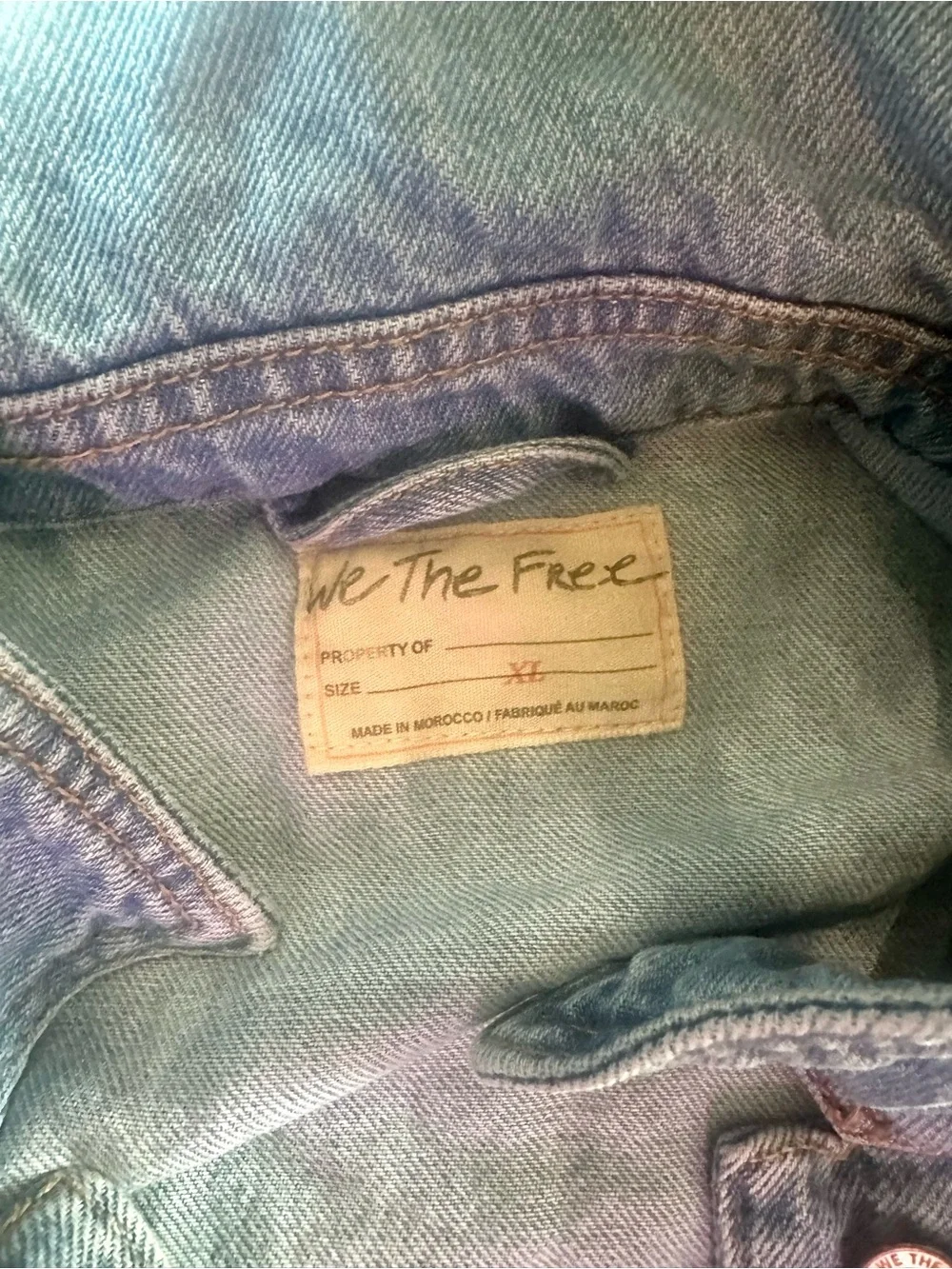 Free People “We the free” Avery Jean Jacket - Picture 4 of 5